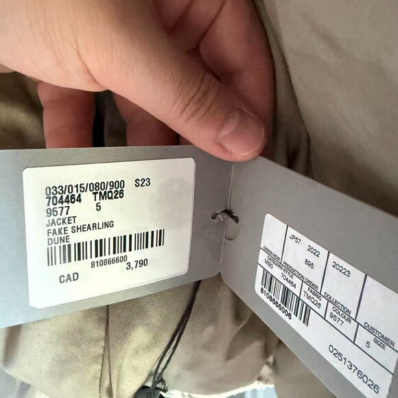 Balenciaga Oversized Fleece Jacket - Brown - Picture 7 of 9